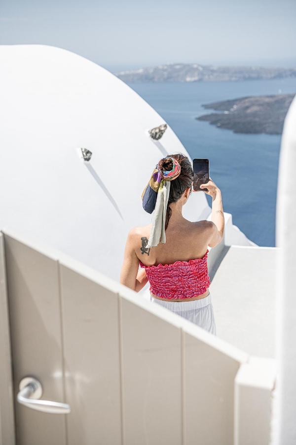 On The Rocks - Small Luxury Hotels Of The World (Adults Only) Imerovigli  Dış mekan fotoğraf