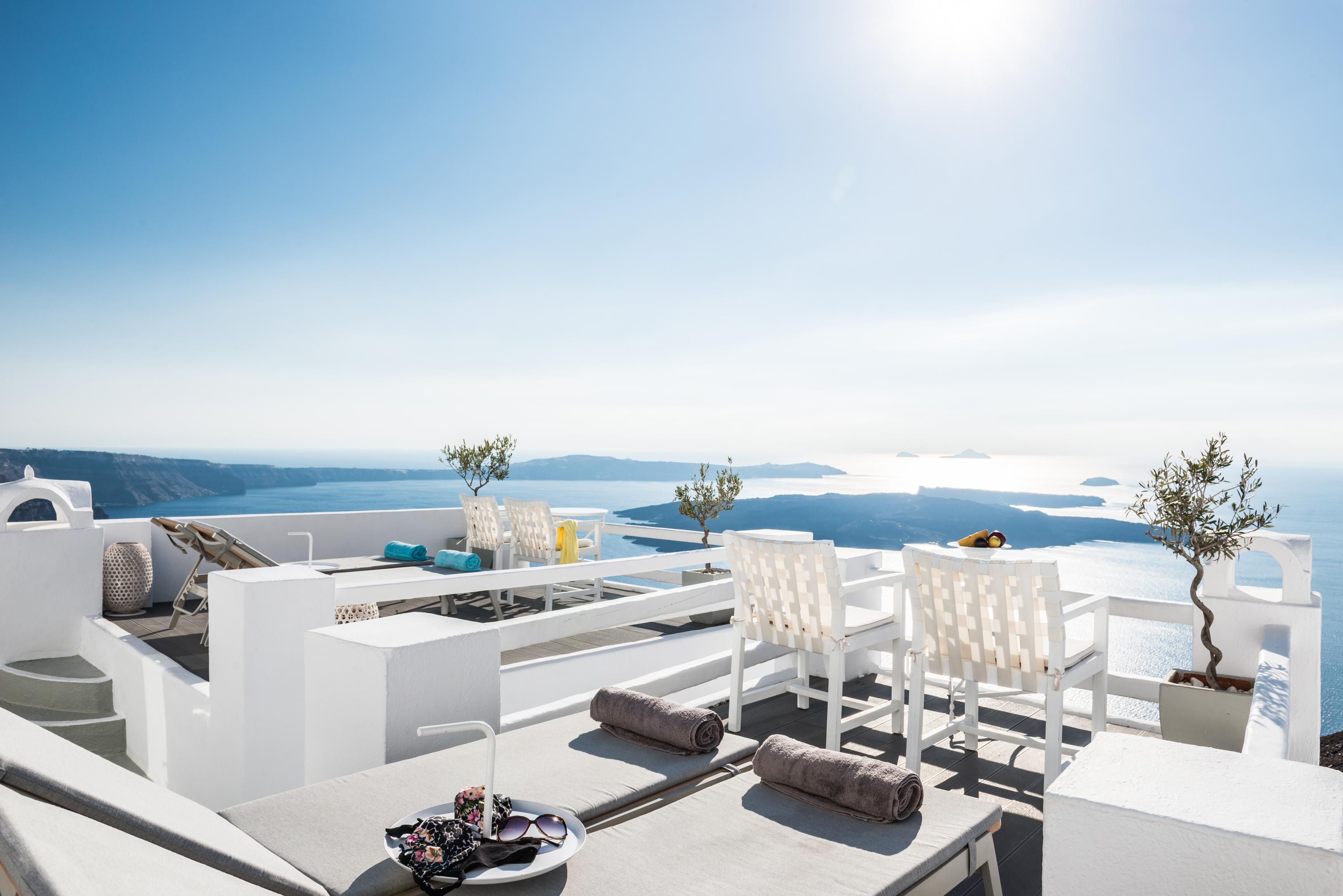 On The Rocks - Small Luxury Hotels Of The World (Adults Only) Imerovigli  Dış mekan fotoğraf
